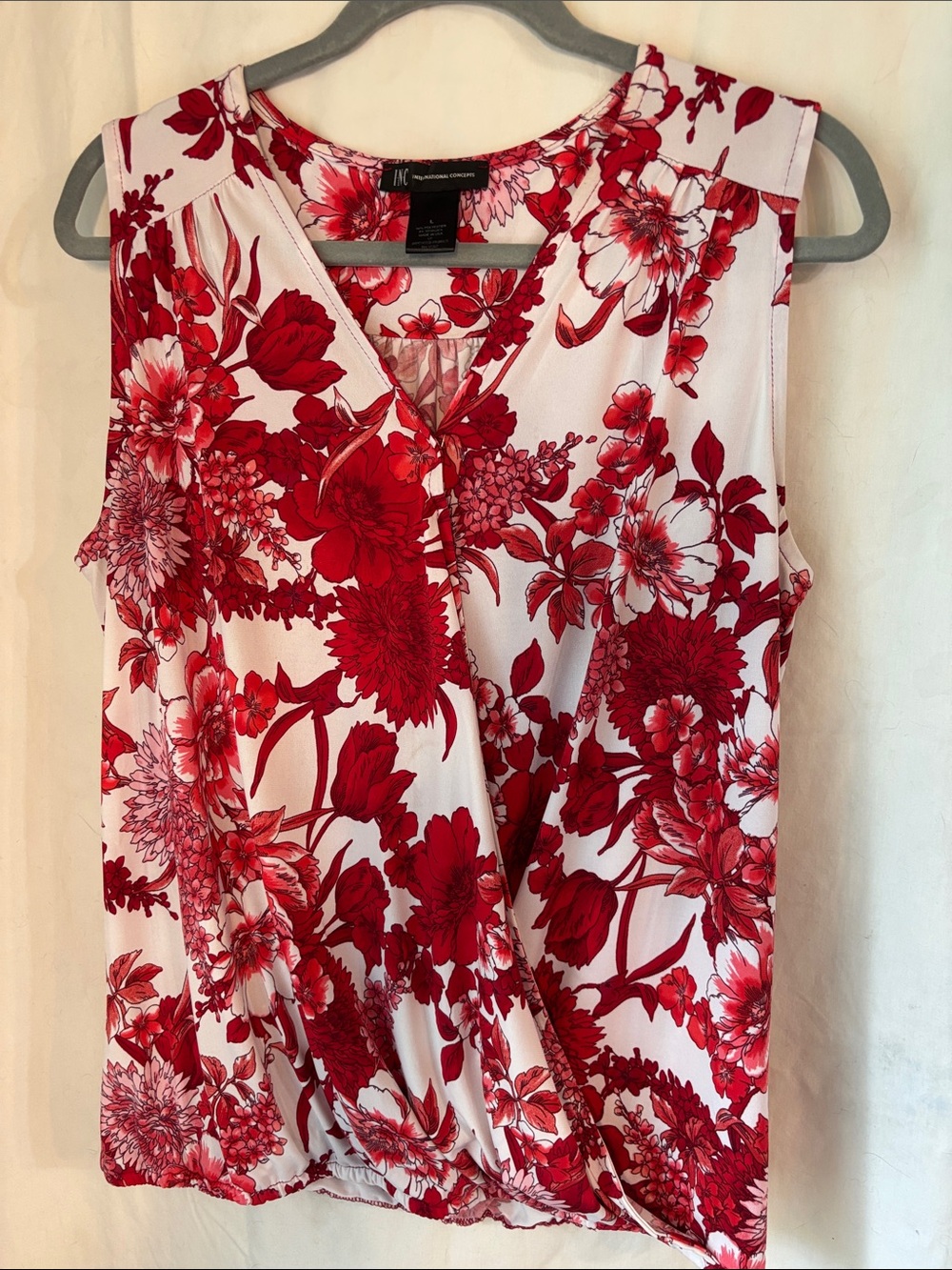INC sleeveless blouse
